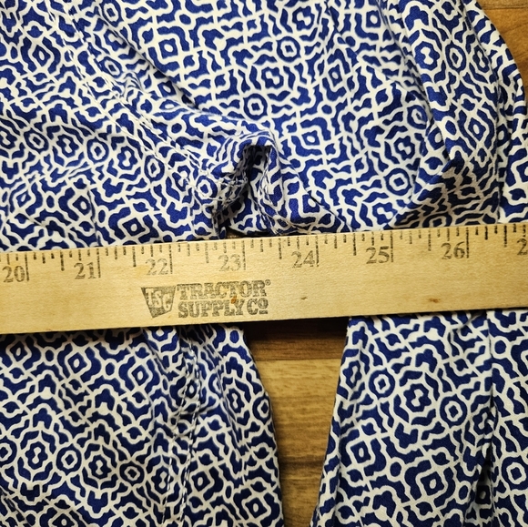 Wrangler Pearl Snap Button Shirt Mens XL Blue 20X Competition Advanced Cowboy - Picture 7 of 10